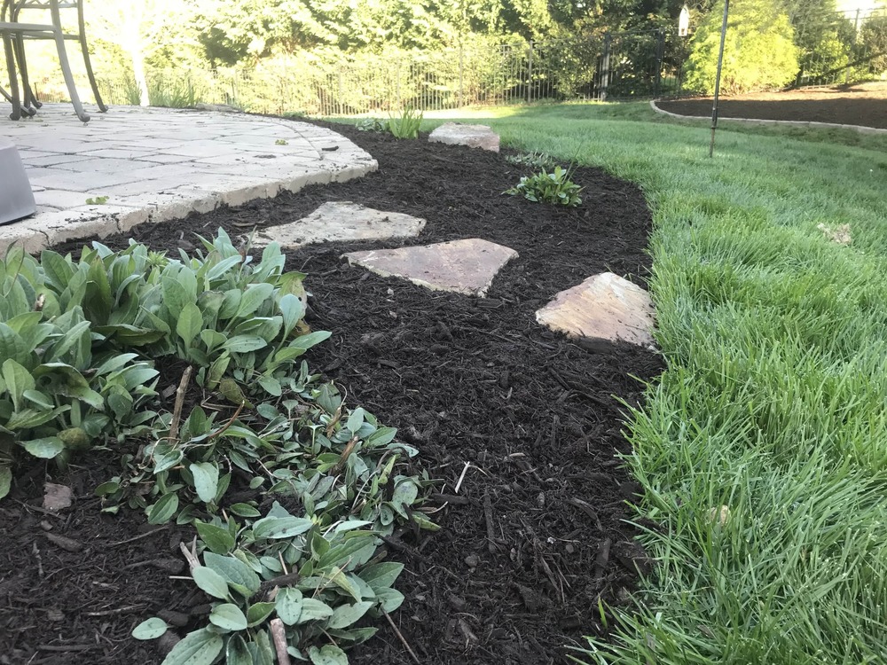 Mulching and Shrub Trimming